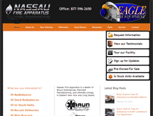 Tablet Screenshot of nassaufire.com